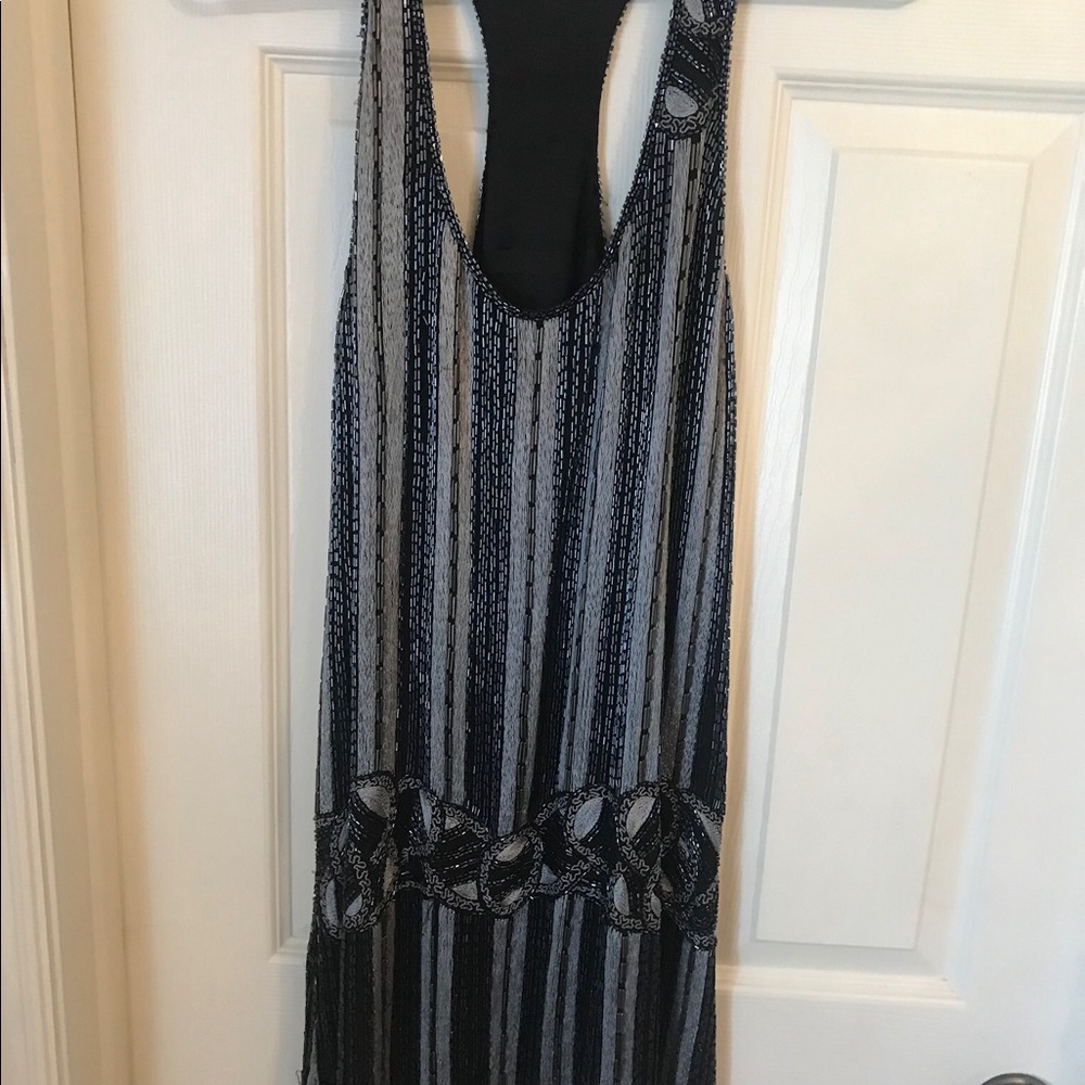 Beaded cocktail dress